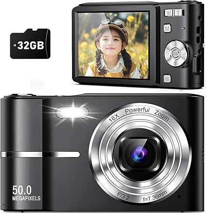 Compact 50MP Digital Camera for Kids and Teens Reviewed