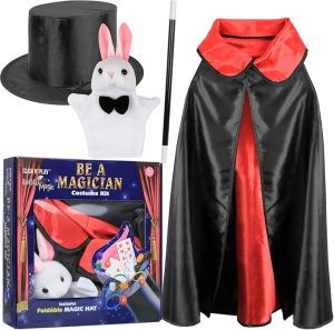 Click N' Play Magician Costume & Kit: Perfect for Halloween!